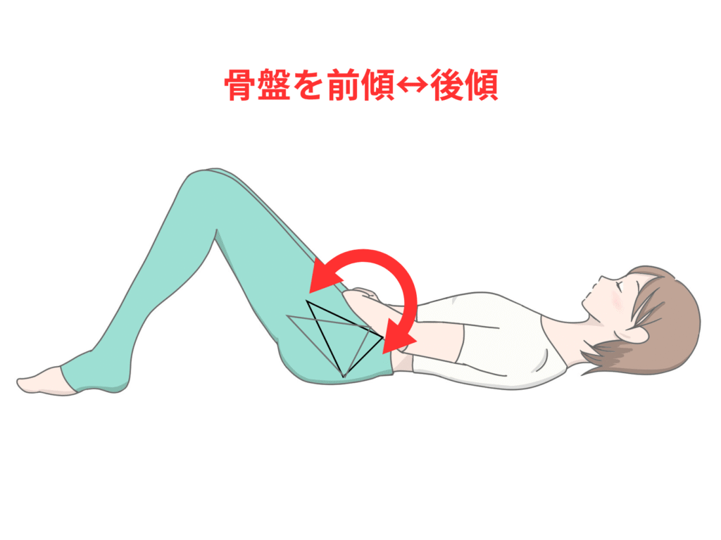 骨盤前後ロール